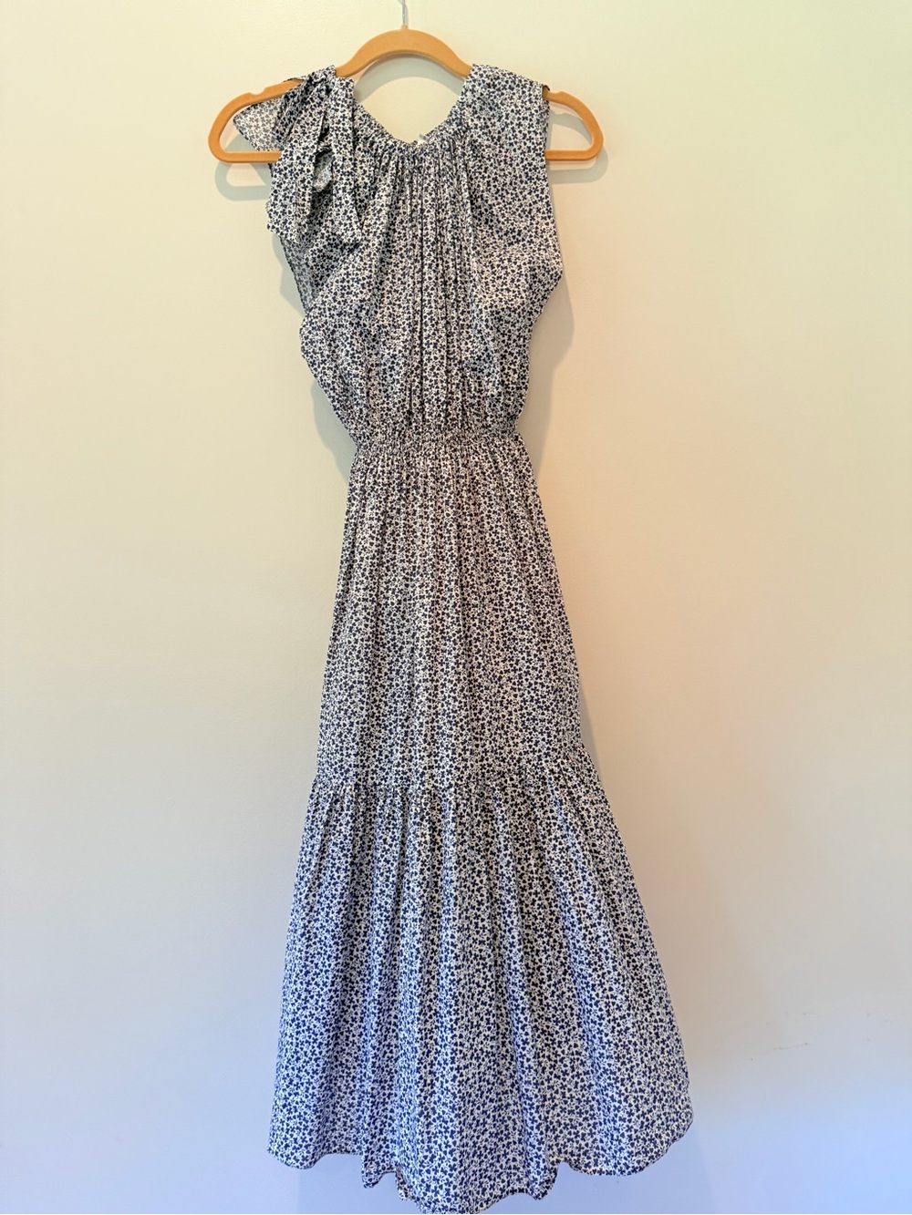 Soler Patterned All Cotton Sundress, S